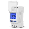 Weekly Programmable Digital Timer Switch LCD Time Relay DIN Rail Mount