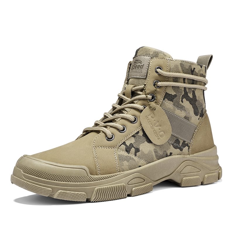Botas Martin casuales de moda para hombres Botas retro del ejército del  desierto