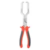 Carbon Steel Multi-Functional Oil Pipe Pliers with Ergonomic Non Slip Handle Fuel Line Removal Disconnect Tool Car Repair Tool Universal for Most Vehicles