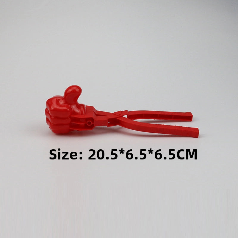 Children’s Winter Outdoor Toy Snow Clip Snowball Fight Artifact Snowflake Love Snowball Clip Play Snow Toy Sand Mold