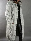 Women's Cardigan Chunky Oversized Style Long Coat