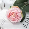 Luxe Real Touch Moisture Blush 9cm Austin Rose Artificial Stem Flower