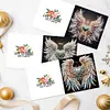 uk.everydayedeals 6Pcs DIY Diamond Painting Greeting Card - Double Wings