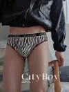Men's Sexy Zebra Leopard Print Fashion Thong