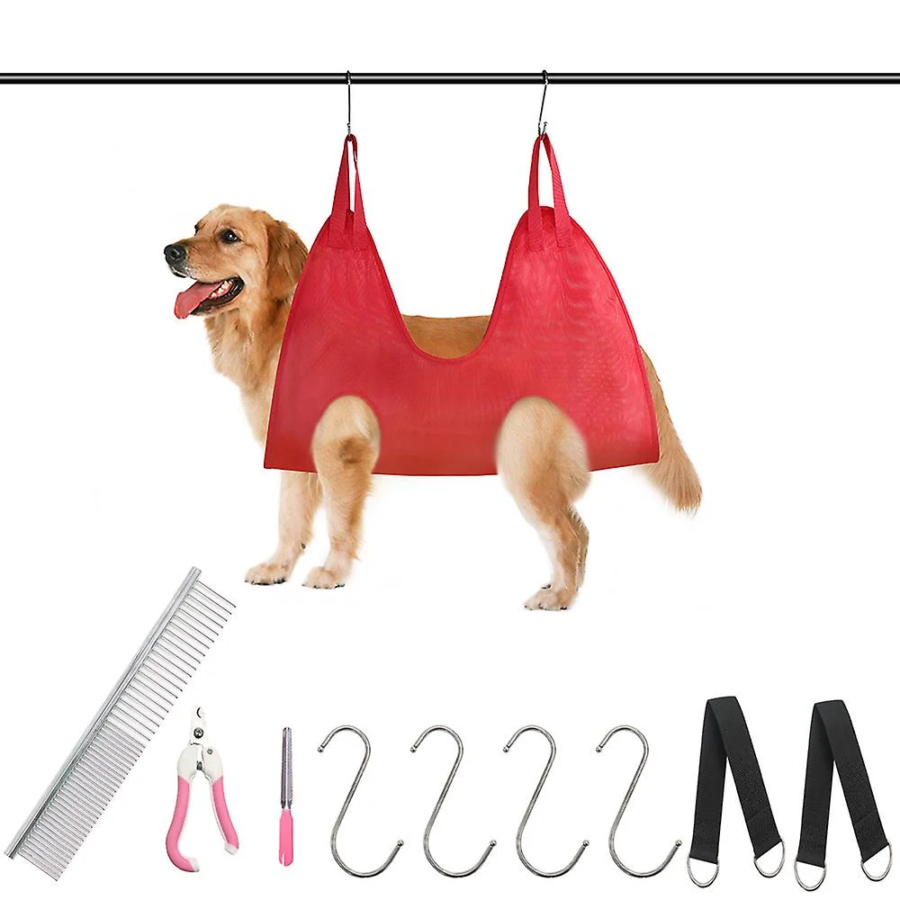 5 In 1 Dog Cat Grooming Hammock For Bathing And Nail Trimming