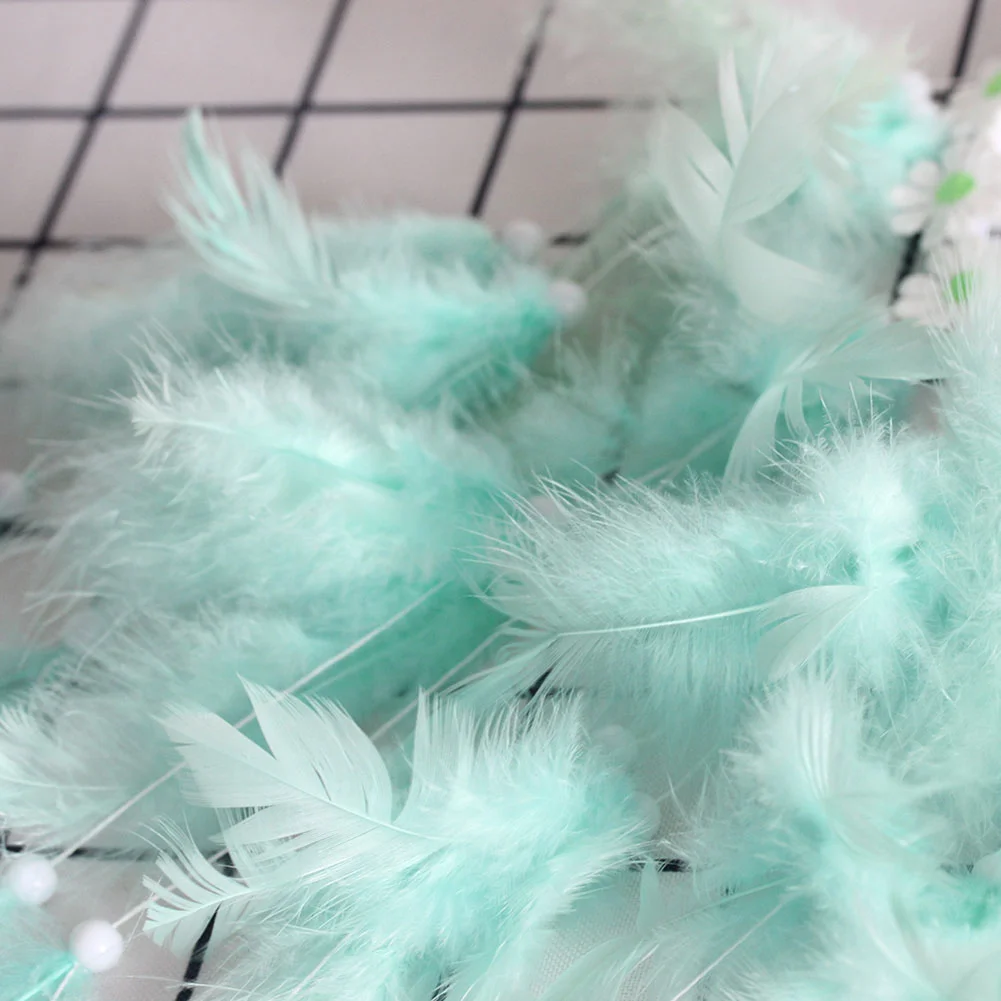 LED Flower Cloud Feather Dreamcatcher String Light Decorative Lamp (Green)