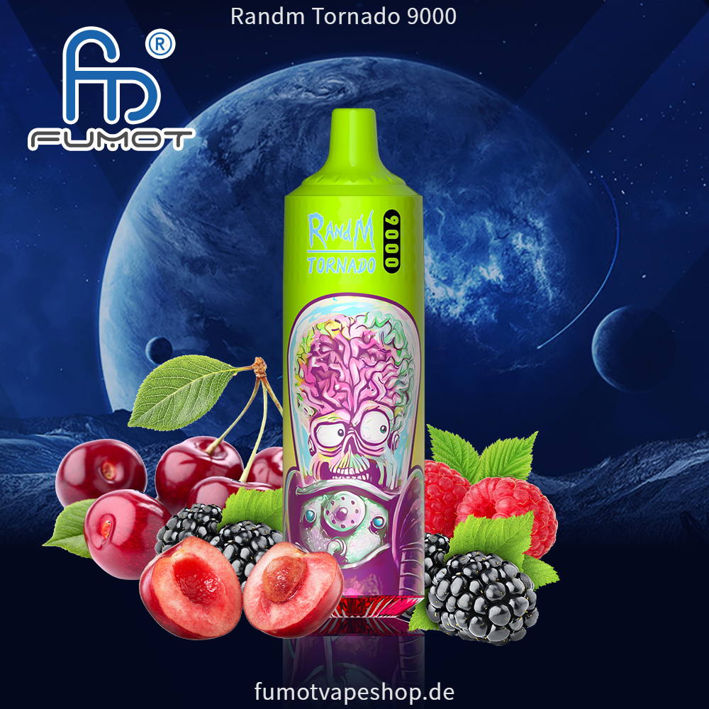 Randm Tornado 9000 Kirschbeere  fumotvapeshop