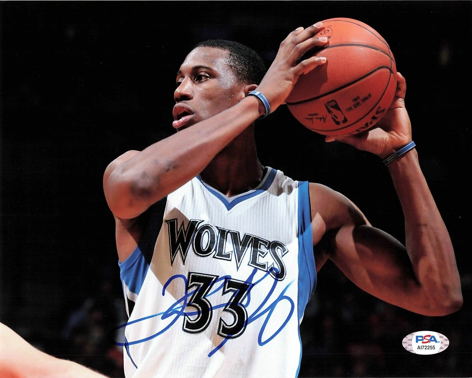 THADDEUS YOUNG signed 8x10 Photo Poster painting PSA/DNA Minnesota Timberwolves Autographed