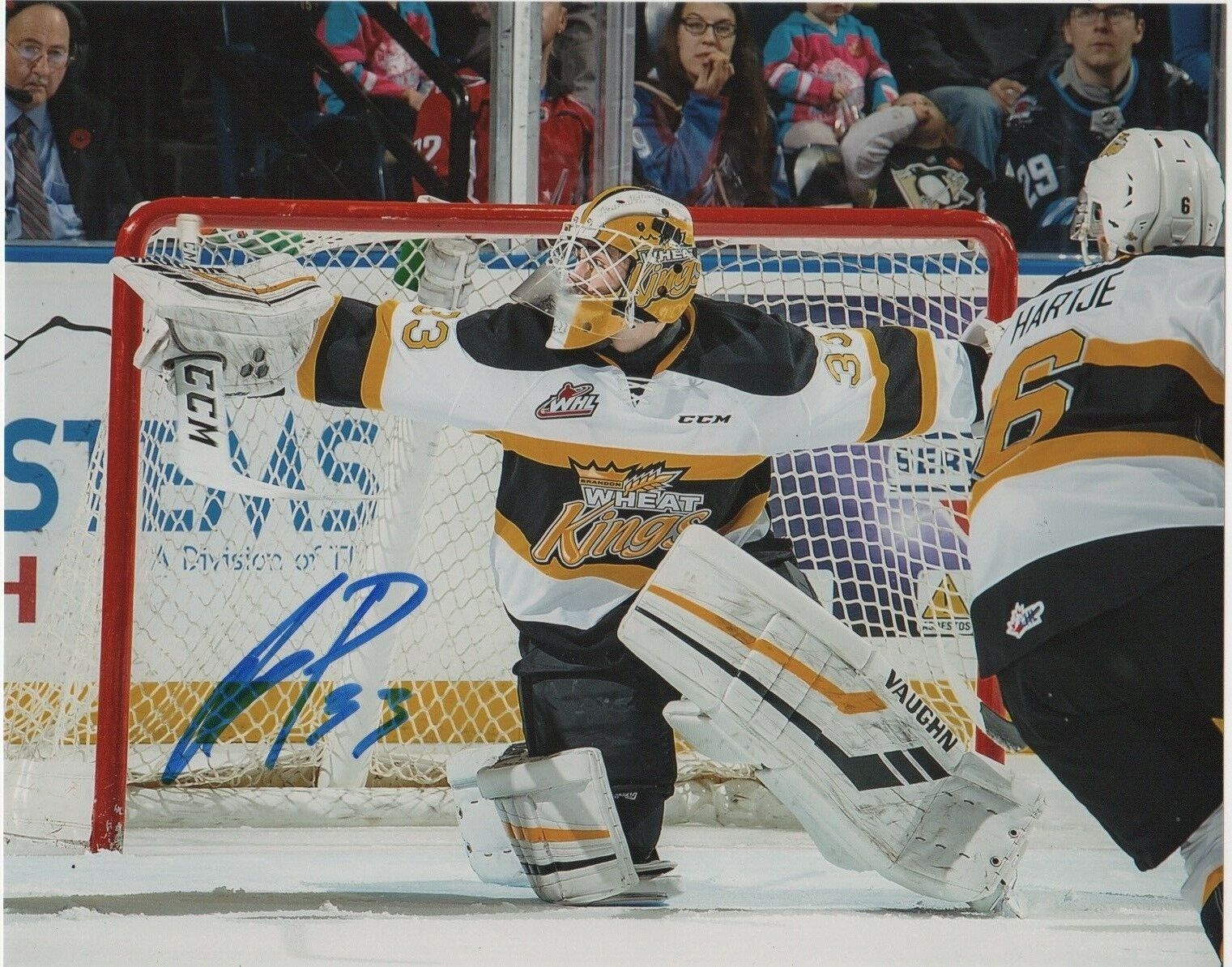 Brandon Wheat Kings Jiri Patera Signed Autographed 8x10 WHL Photo Poster painting COA #1