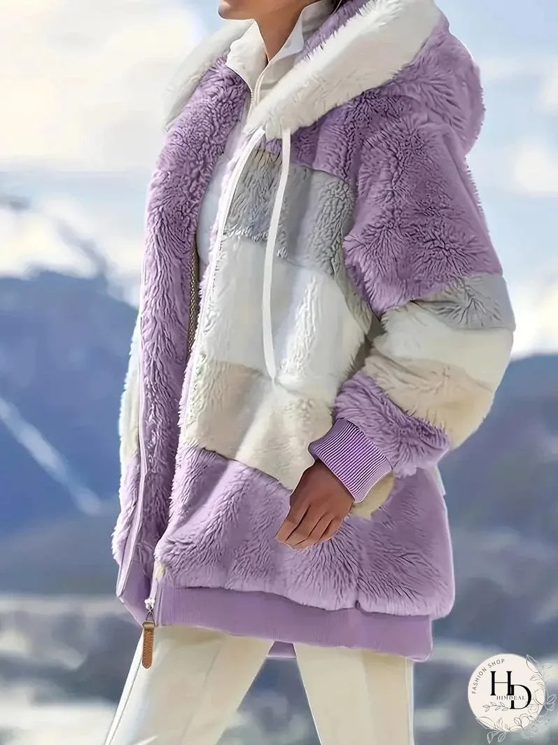 Trendy Tie-Dye Hooded Jacket