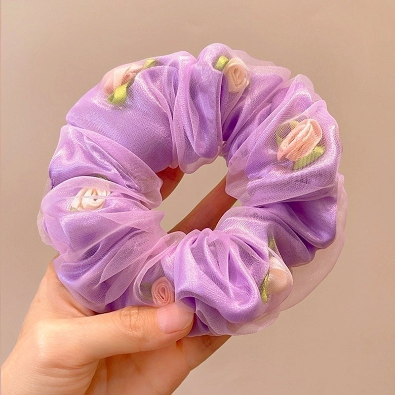 Women’s Casual Minimalist Bow Knot Cloth Hair Tie