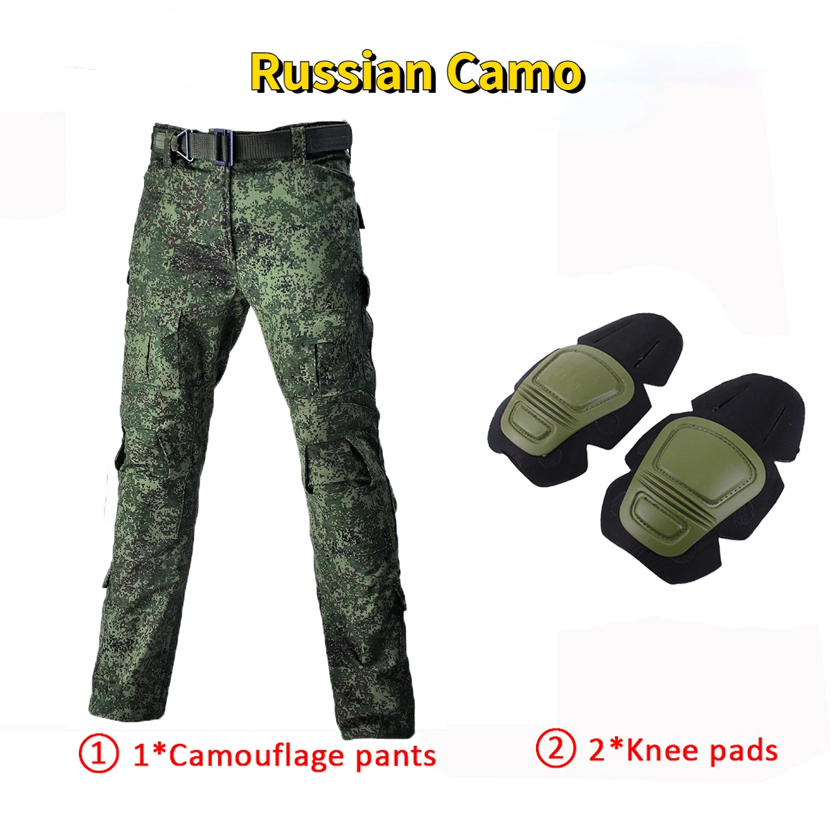 Thingsroom Camo Tactical Pants – Wear-resistant Hiking Pants for Men | Men Pants Fashion Trousers  