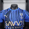 Joyfball 2025/2026 Player Version Al-Hilal Home Football Shirt（The player version jersey is a bit tight, please pay attention to the size selection）