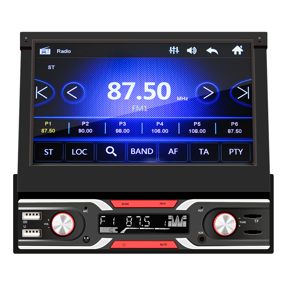 

9603G Car Radio GPS Navigation Bluetooth-compatible USB TF AUX Digital Media Receiver, North america, 501 Original