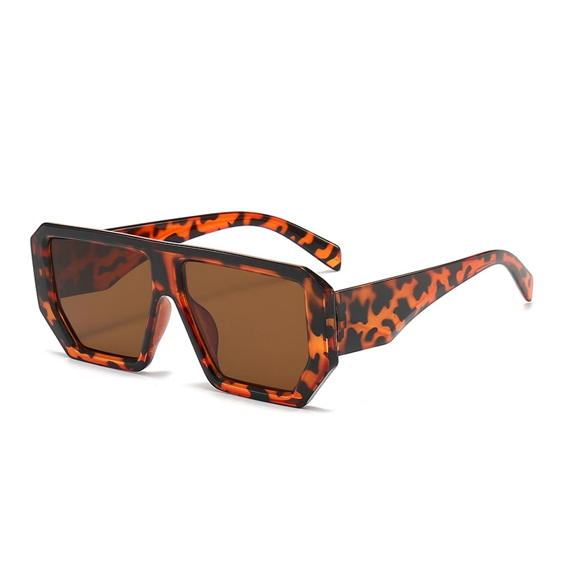 Elegant Minimalist Sunglasses Pc Square Full Frame Women’s Sunglasses