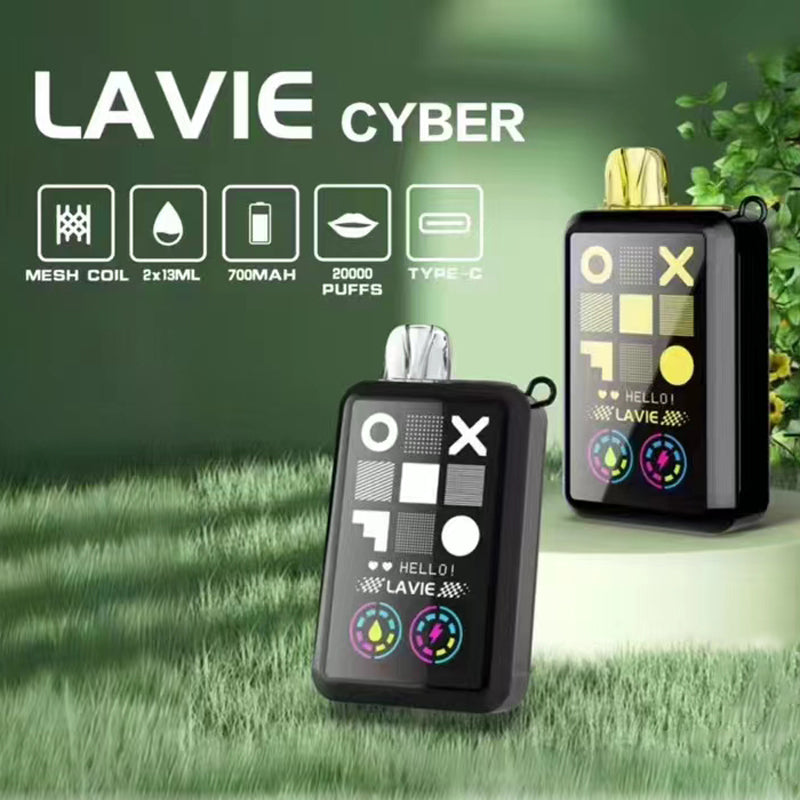 LAVIE Cyber Double Flavor 20000 Puffs Disposable Vape Wholesale LAVIE CTYVape