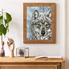 Wolf-11CT Counted Cross Stitch Kit(27*39cm)