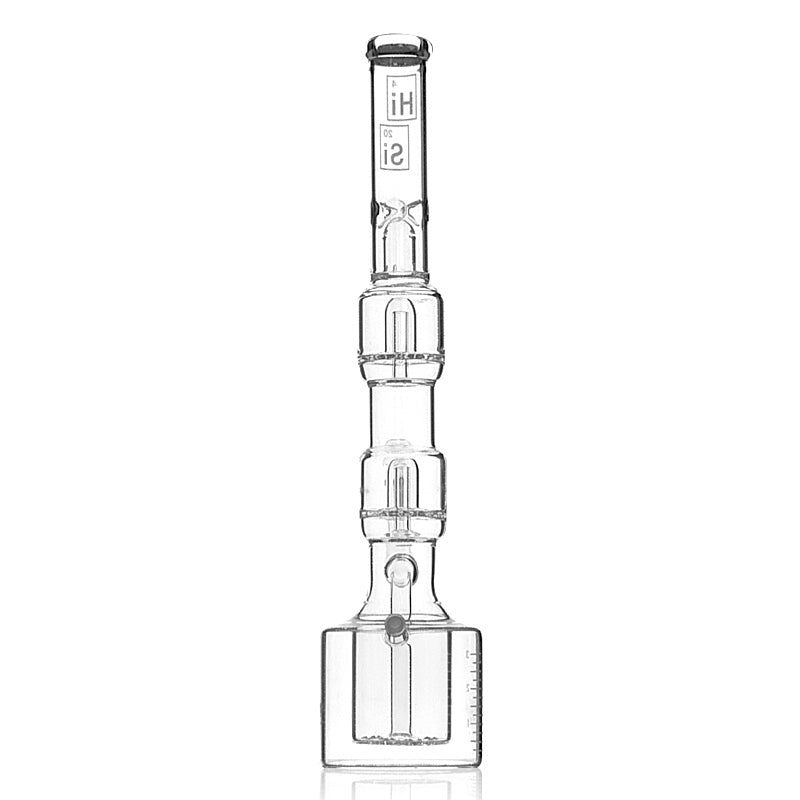Hi Si 21" Triple Geyser Perc Big Bong