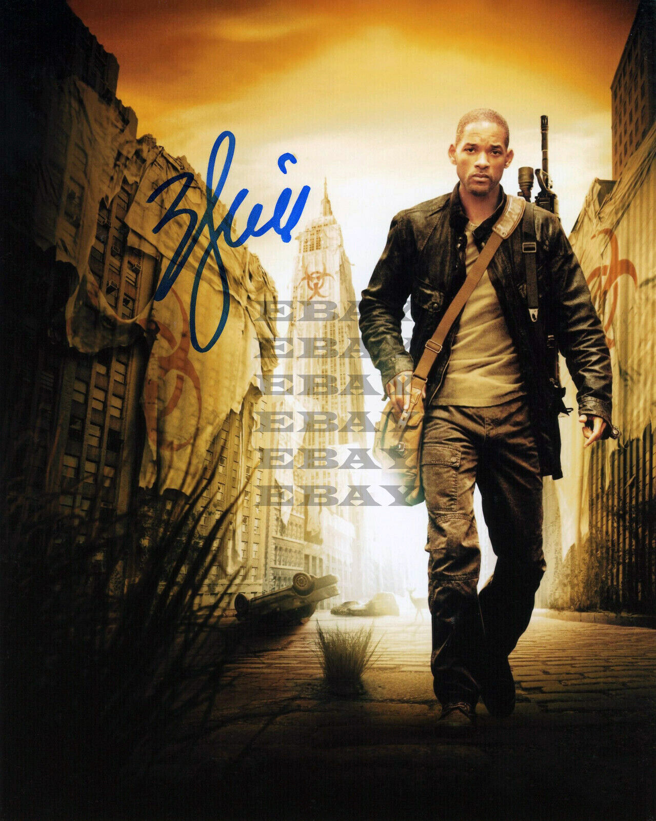 Will Smith I Am Legend Signed 8x10 Photo Poster painting Reprint