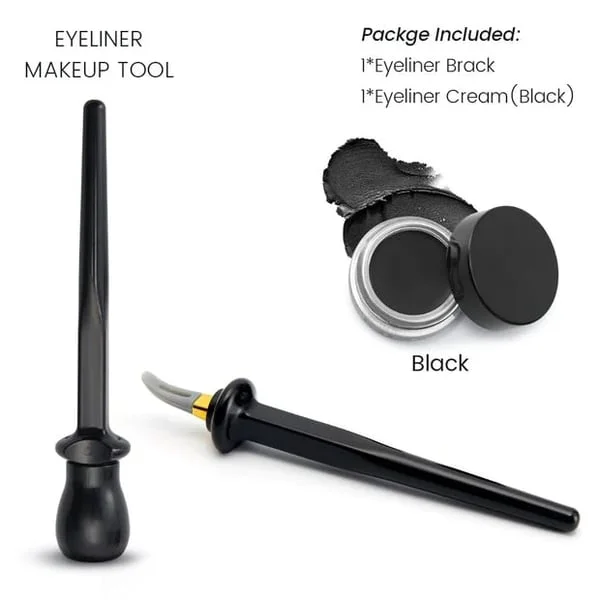 Flawless Eyeliner Set with Eyeliner Cream