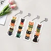 4Pcs DIY Cat Diamond Painting Bookmarks