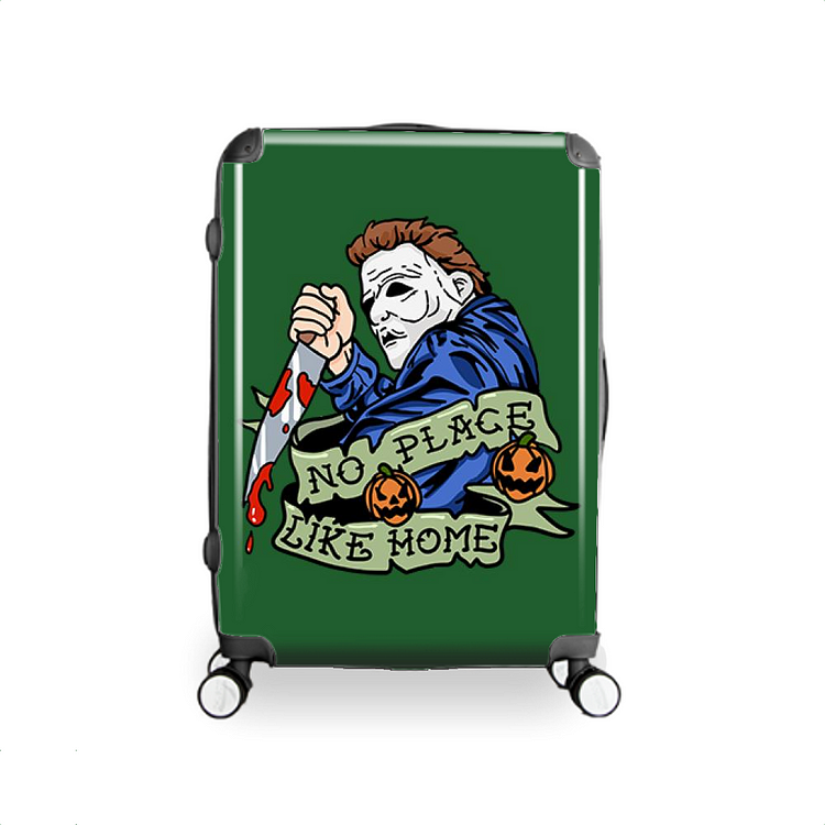 Halloween Michael Myers No Place Like Home, Horror Film Hardside Luggage