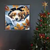 Snow Puppy-Full Round Diamond Painting 30*30CM