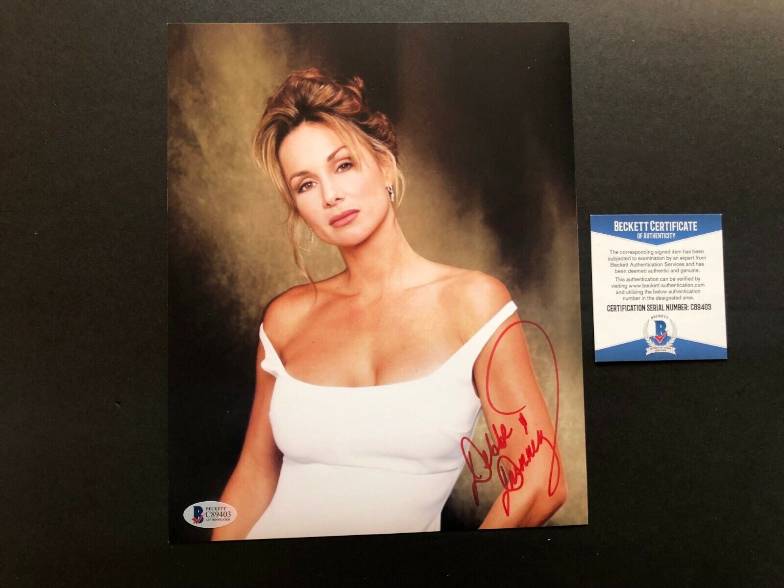 Debbe Dunning Hot signed autographed Home Improvement 8x10 Photo Poster painting Beckett BAS coa