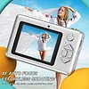 Compact Digital Camera with Fill Light (TF Card Not Included) HD Anti-Shake Student Camera Multiple Modes Portable Mini HD Video Camera Gift for Kids Teens and Starters