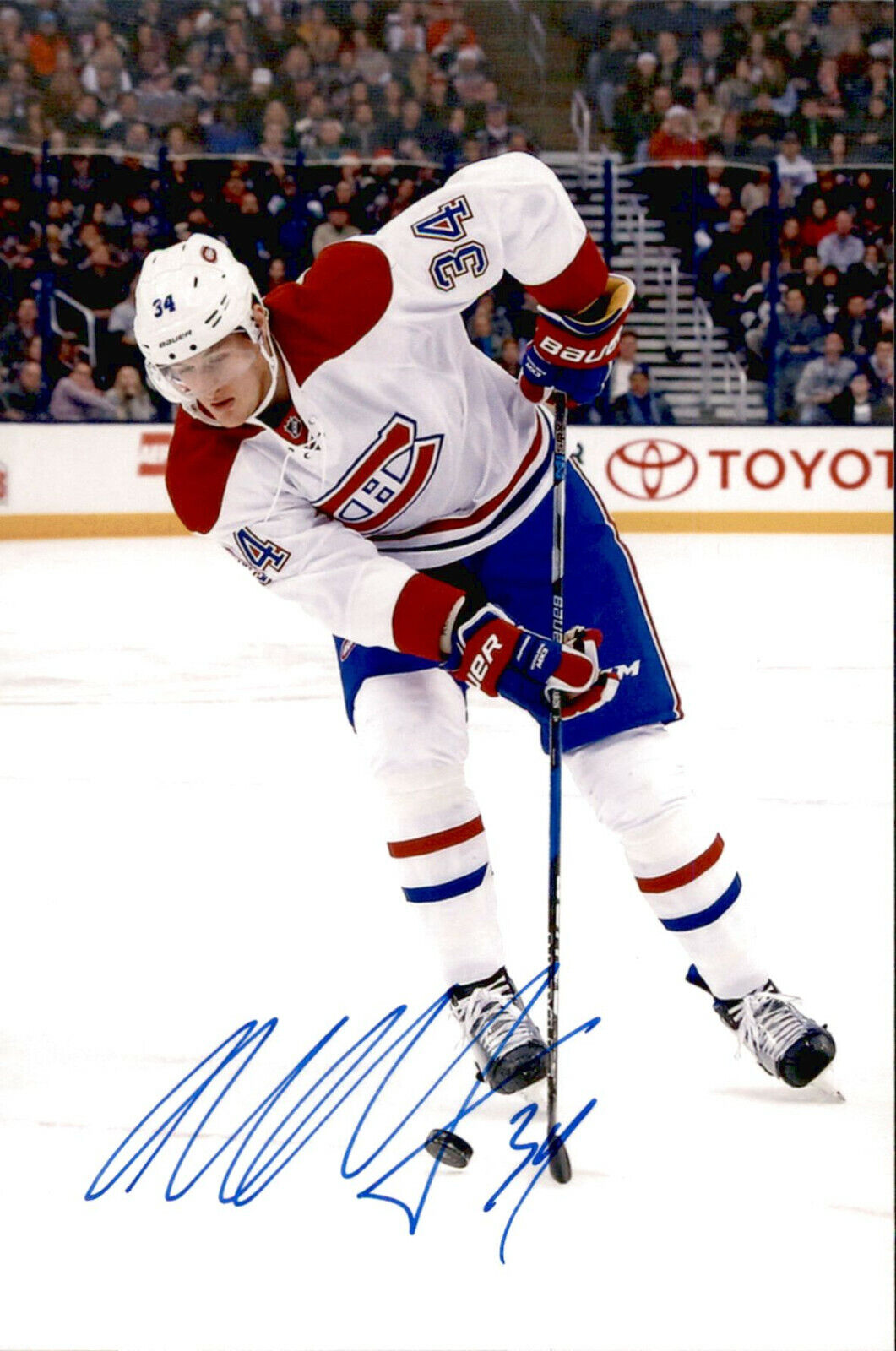 Michael McCarron SIGNED autographed 4x6 MONTREAL CANADIENS