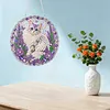 Special Shaped Diamond Painting Kit Cat Acrylic Pendant Art 25cm