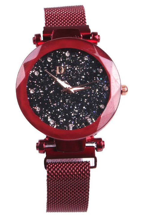 Starry Sky Magnetic Buckle Watch - elegant and stylish