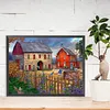 Country House-Full Round Diamond Painting 40*30CM