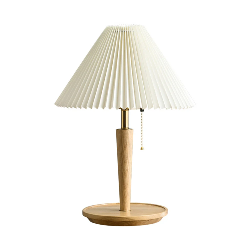 Nordic Pleated Table Lamp For Bedside