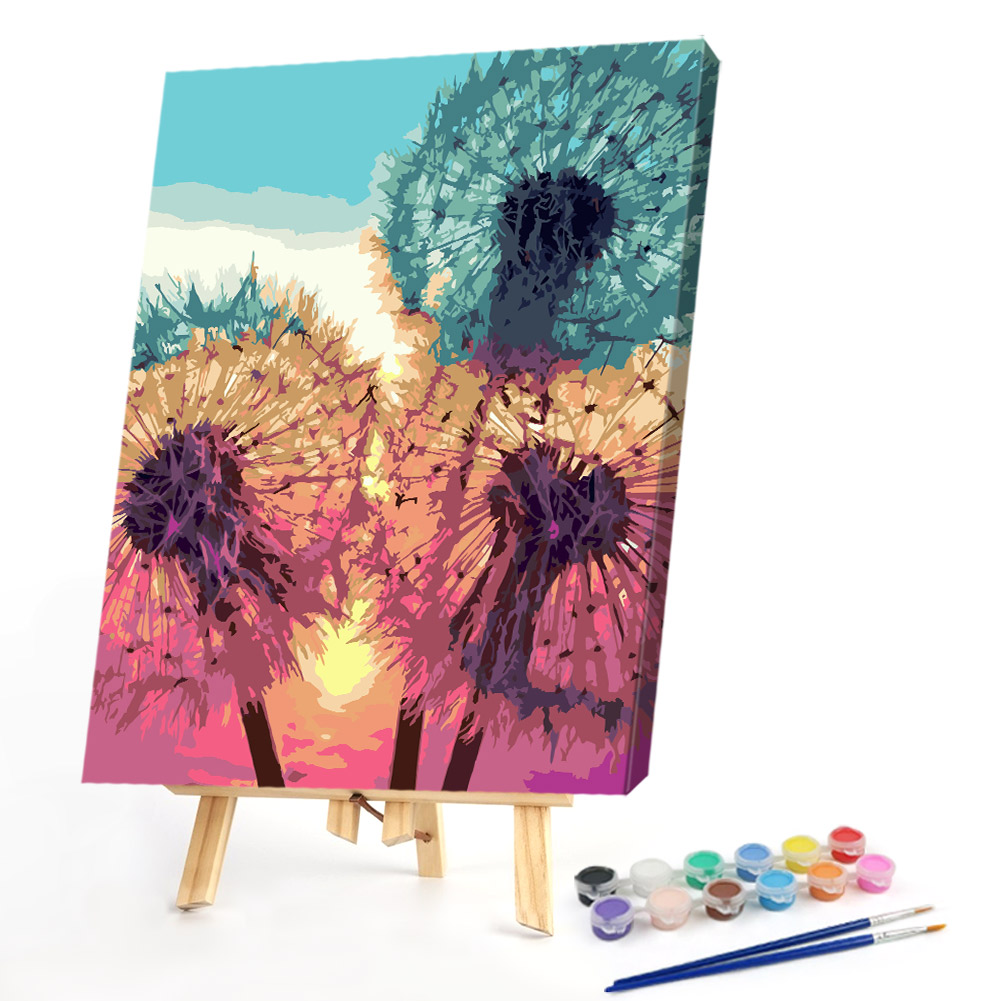 

40*50CM - Paint By Numbers - Flower, 501 Original
