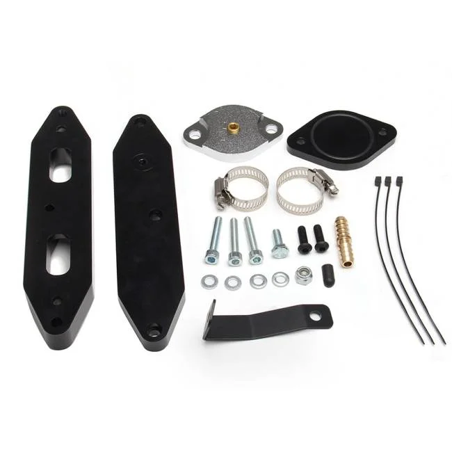 EGR Delete Kit w/Radiating Pipe Fit for Ford F-250 F-350 F-450 Super Duty 11-19 6.7L Powerstroke Diesel