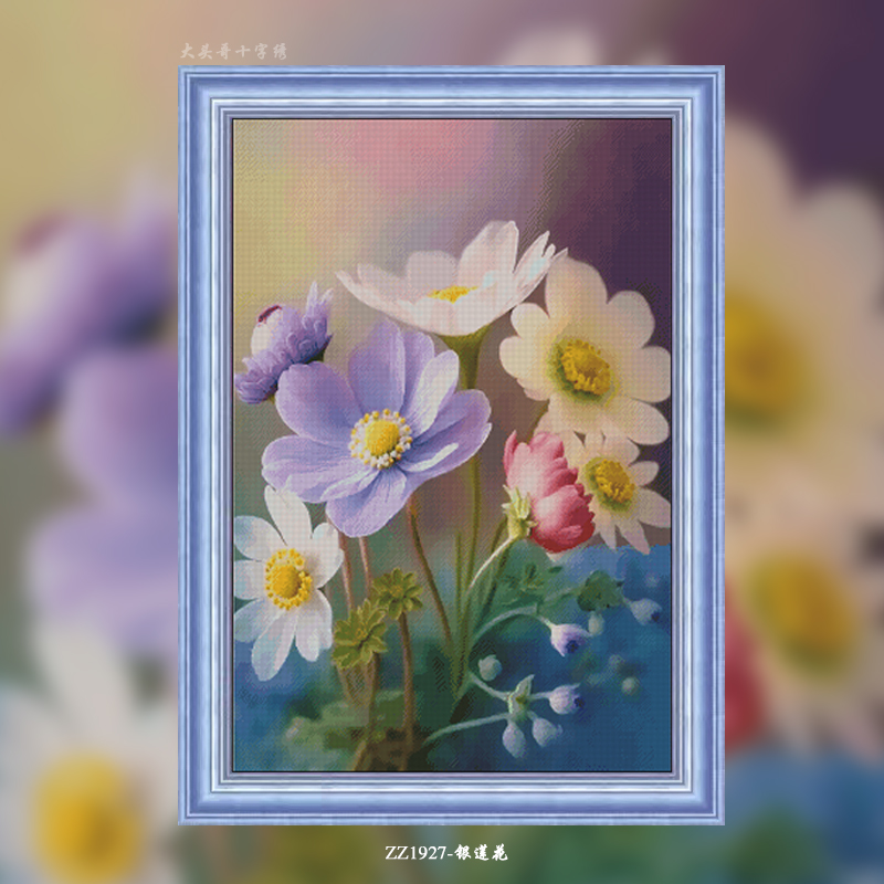 [ZZ1927-Anemone]  Painting Fairy Cross Stitch
