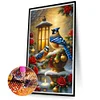 (40*70cm)Christmas Bird - Full Round Drill Diamond Painting