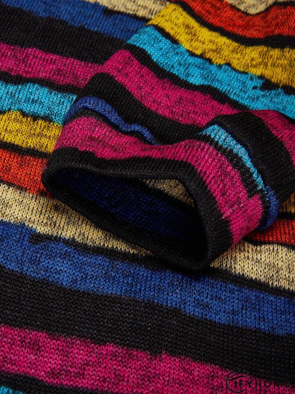 Vintage Long Sleeve Cotton-Blend Sweatshirt | IFYHOME