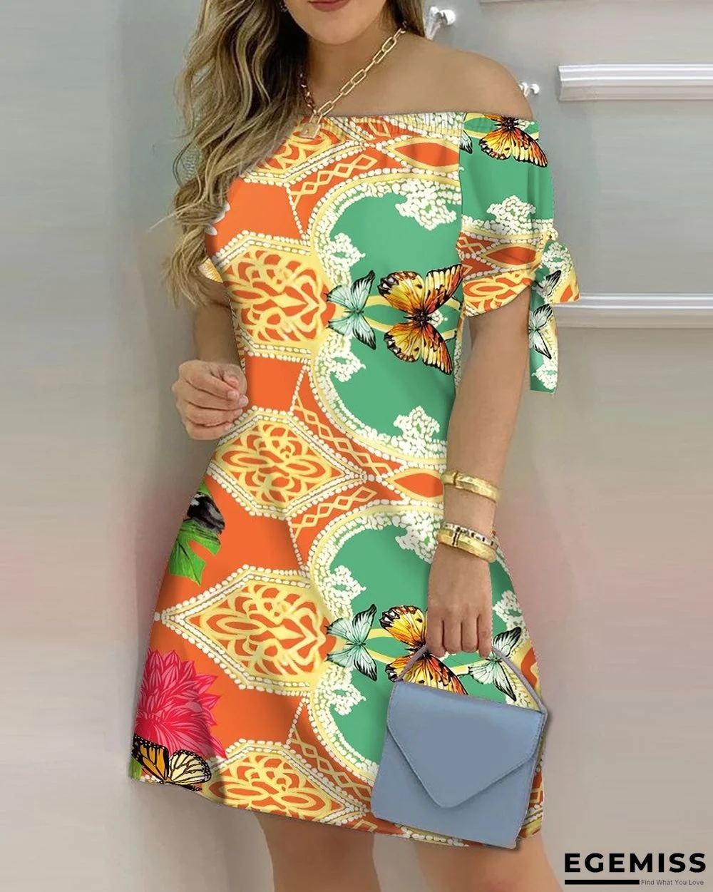 Fashion Sexy Women's Printed Dress | EGEMISS