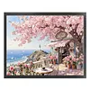 Scenery Full 11CT DIY Stamped Cross Stitch Kits 50x40cm Embroidery Needlepoint Starter Kits for Beginners Adults Home Decor