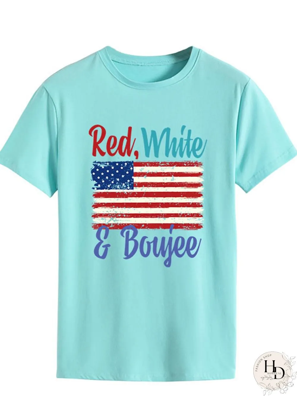 Lettered Print T-shirt P13256