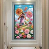 (US Local)Windmill-Crystal Rhinestone Diamond Painting(70*40cm)