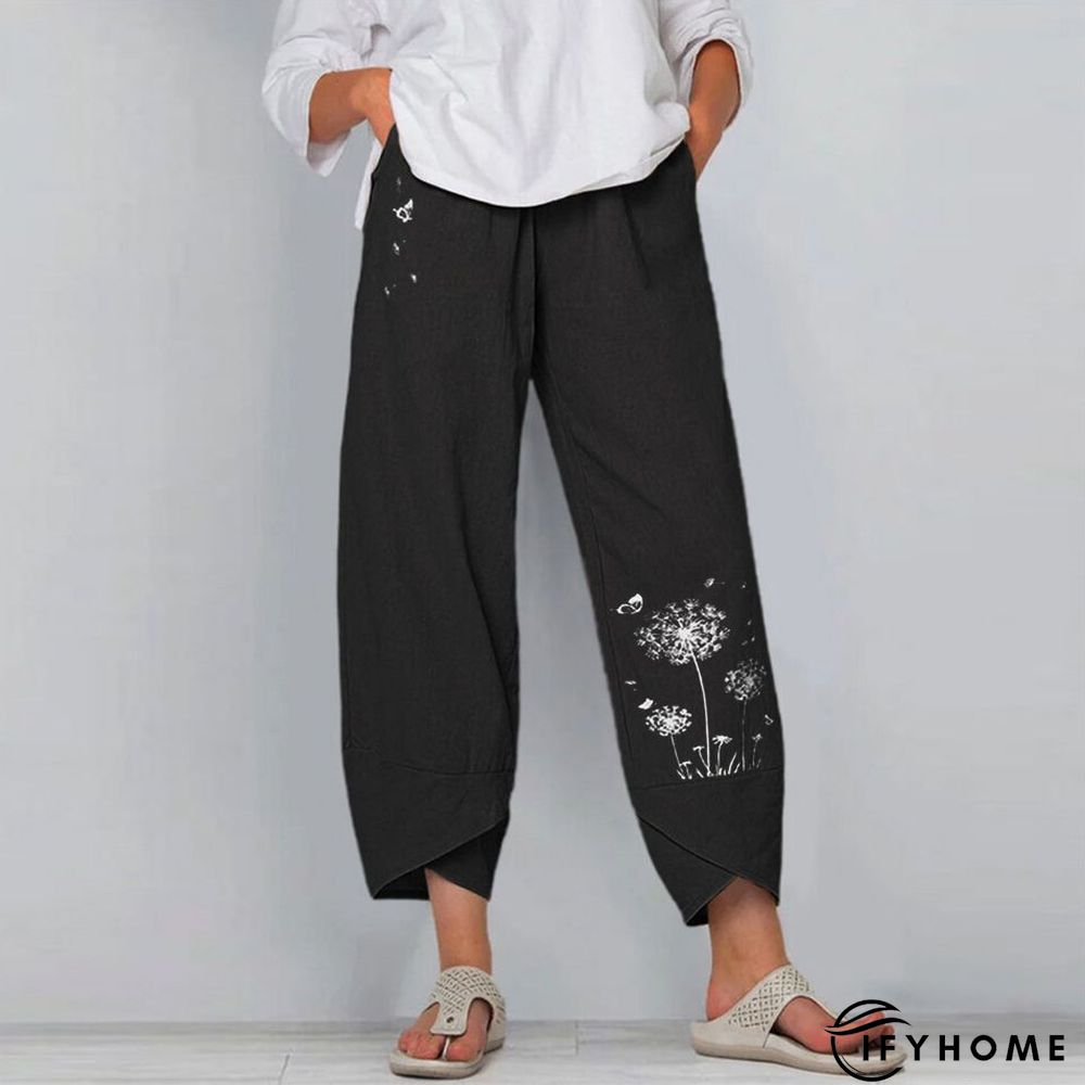 Casual Floral Printed Pants | IFYHOME