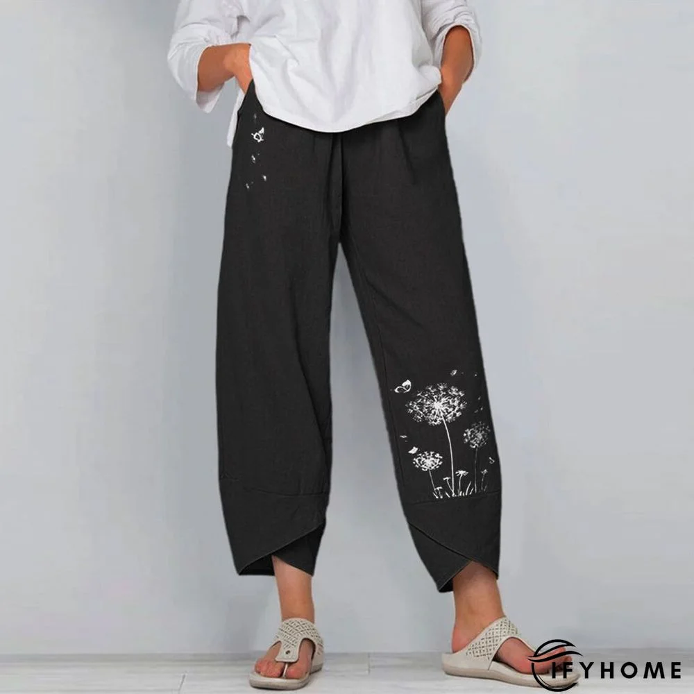 Casual Floral Printed Pants | IFYHOME