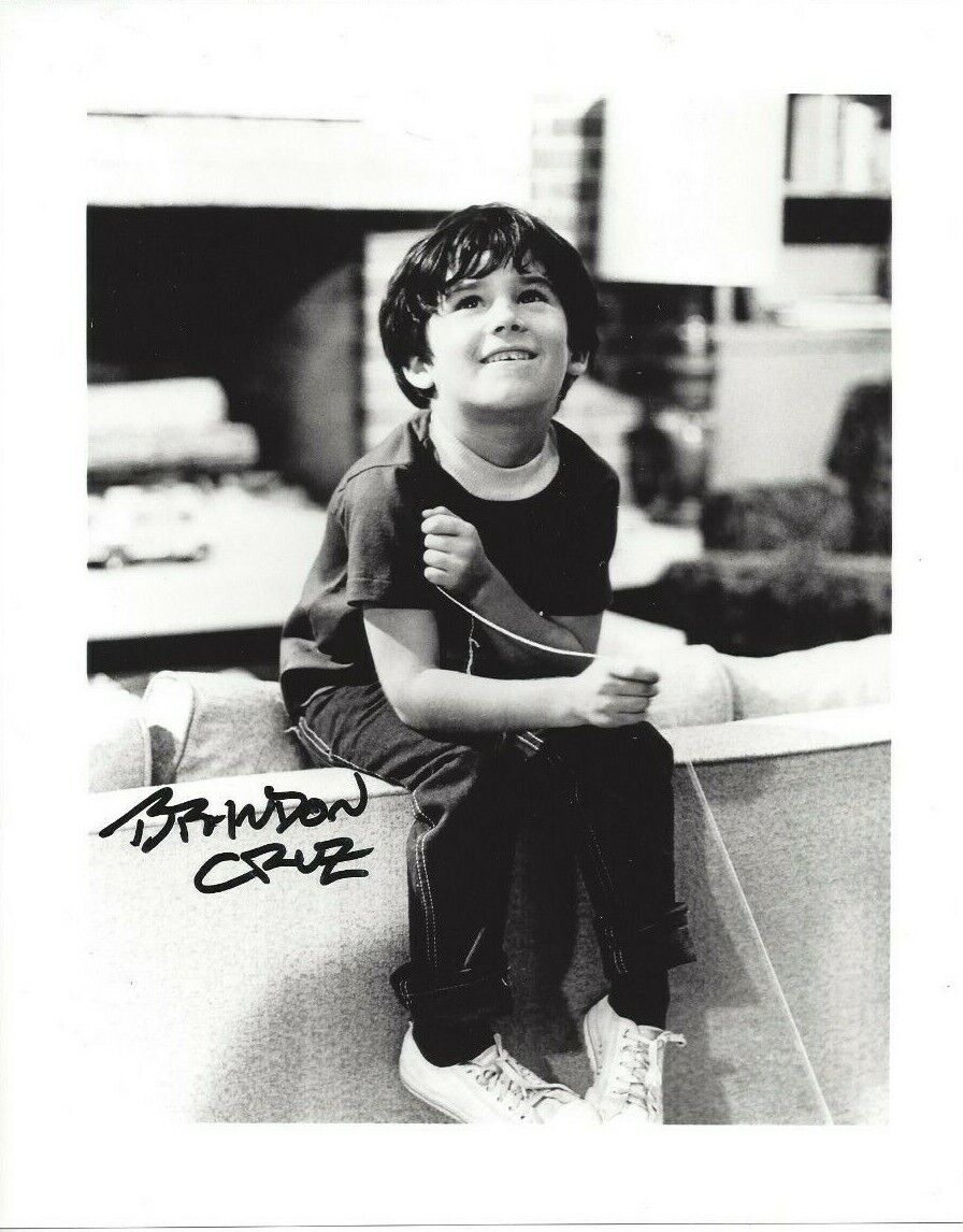 Brandon Cruz Autographed 8x10 The Courtship of Eddie'sRare B919