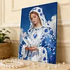 Framed Diamond Painting - Special Shaped - Our Lady (30x40cm)
