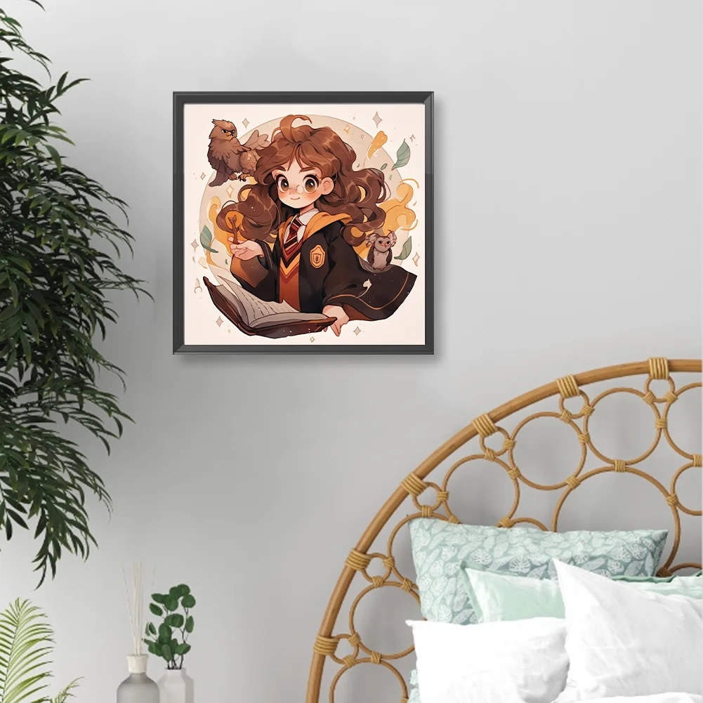Diamond Painting - Full Round Drill - Harry Potter Hermionet(Canvas|50*40cm)