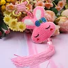 Bead Embroidery - Pink Rabbit Beaded Counted Cross Stitch Ornament Kit for Adults Beginners