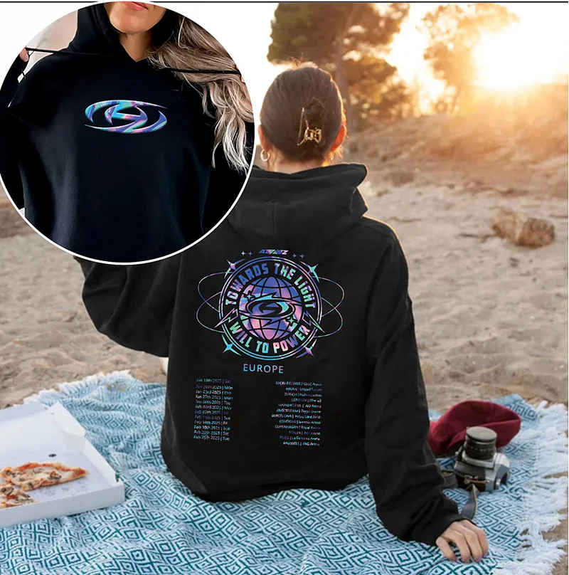 Ateez 2025 World Tour in Your Fantasy Tour Street Art Printing